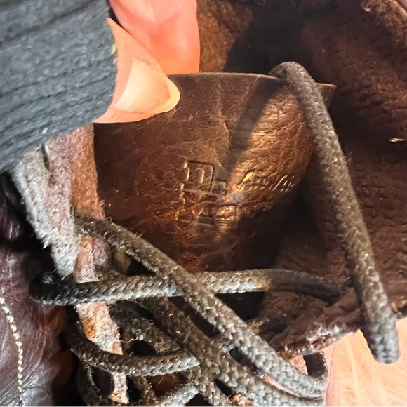 Dr. Martens Brown Leather Lace-Up Boots - Picture 5 of 9